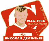 Значок Николай Дементьев